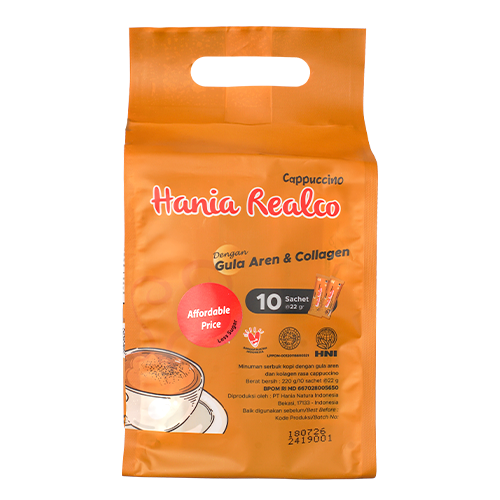 HANIA REALCO CAPPUCINO LESS SUGAR